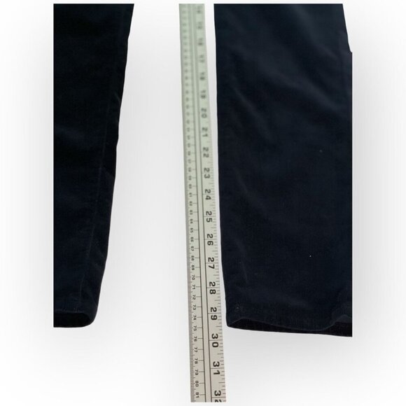 AG Adriano Goldschmied, The Stevie, Navy Blue Corduroy, Slim Straight Womens 27R - Picture 10 of 11